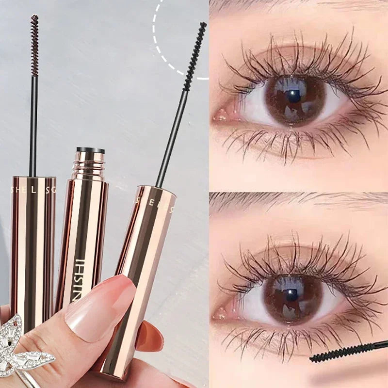 💫 Silk Fiber Matte Mascara – Ultra-Fine Brush Lengthening & Curling