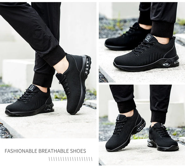 Men’s Safety Boots – Steel Toe Cap Work Sneakers