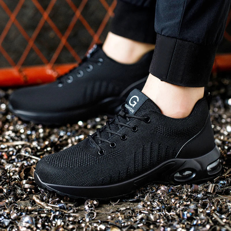 Men’s Safety Boots – Steel Toe Cap Work Sneakers