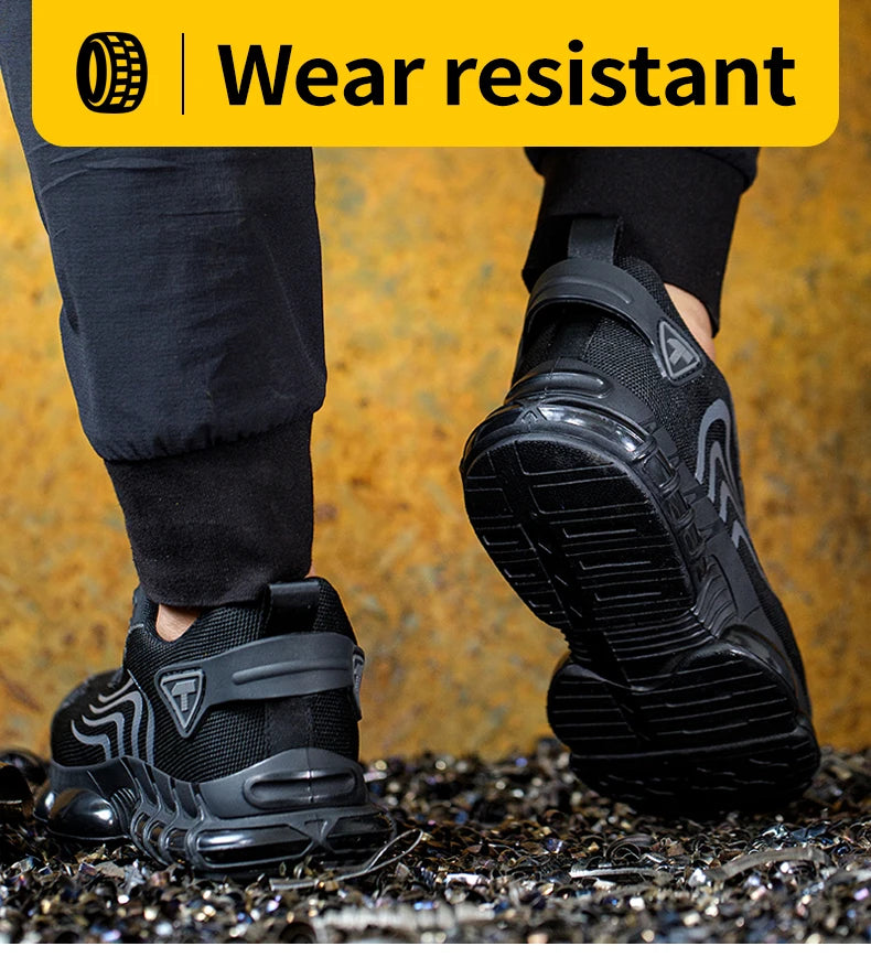 👟 Rotary Button Safety Shoes – Fashion Meets Protection