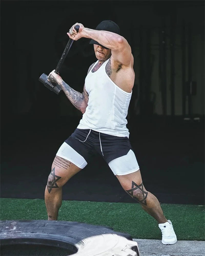 🩳 Men’s Multi-Pocket Fitness & Casual Shorts – Everyday Comfort & Performance