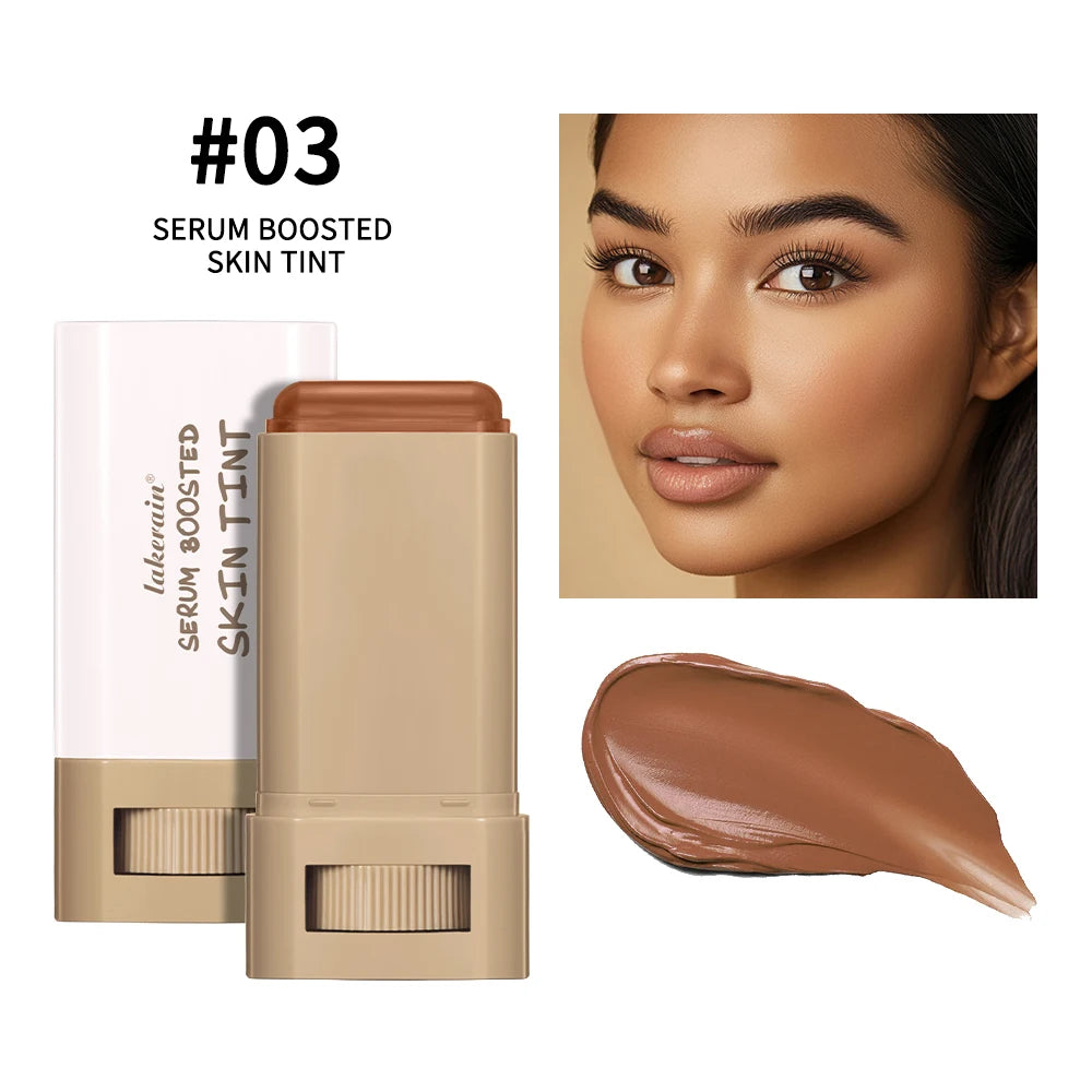 Serum-Boosted Stick Foundation – Smooth, Plump & Glow On the Go