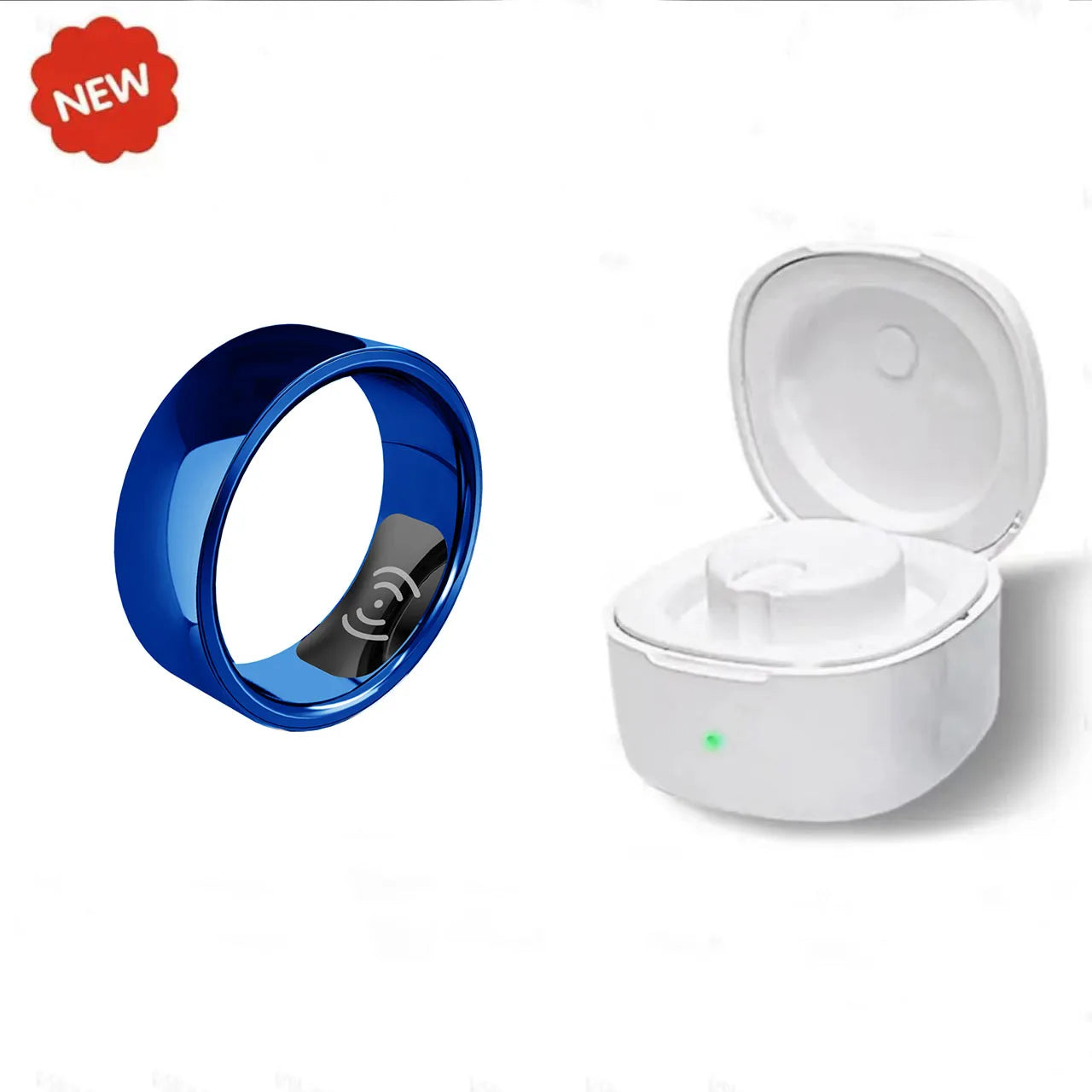 SR200 Smart Ring – Health Tracker with Heart Rate & Oxygen Monitor