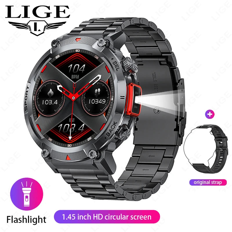 LIGE Flashlight Smartwatch