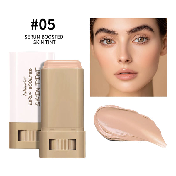 Serum-Boosted Stick Foundation – Smooth, Plump & Glow On the Go
