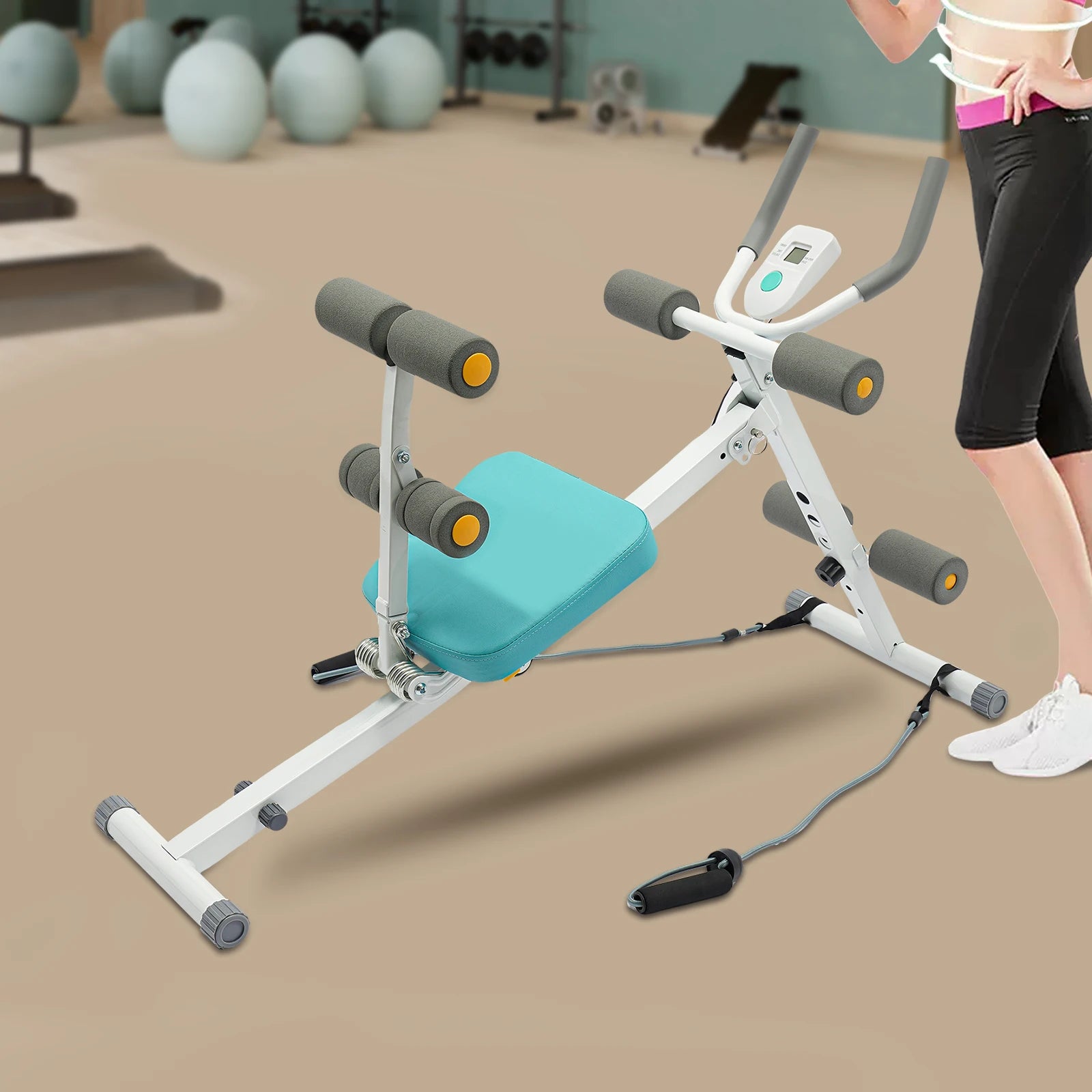 Core Abs Workout Machine – Home Gym Waist Trainer for Full Body
