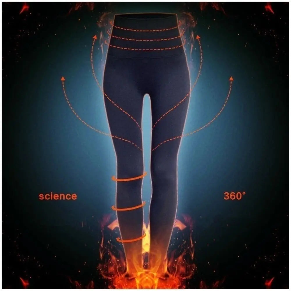 ❄️ Women’s Winter Thermal Warm Thick Pantyhose – Fluff Lined Slim Leggings