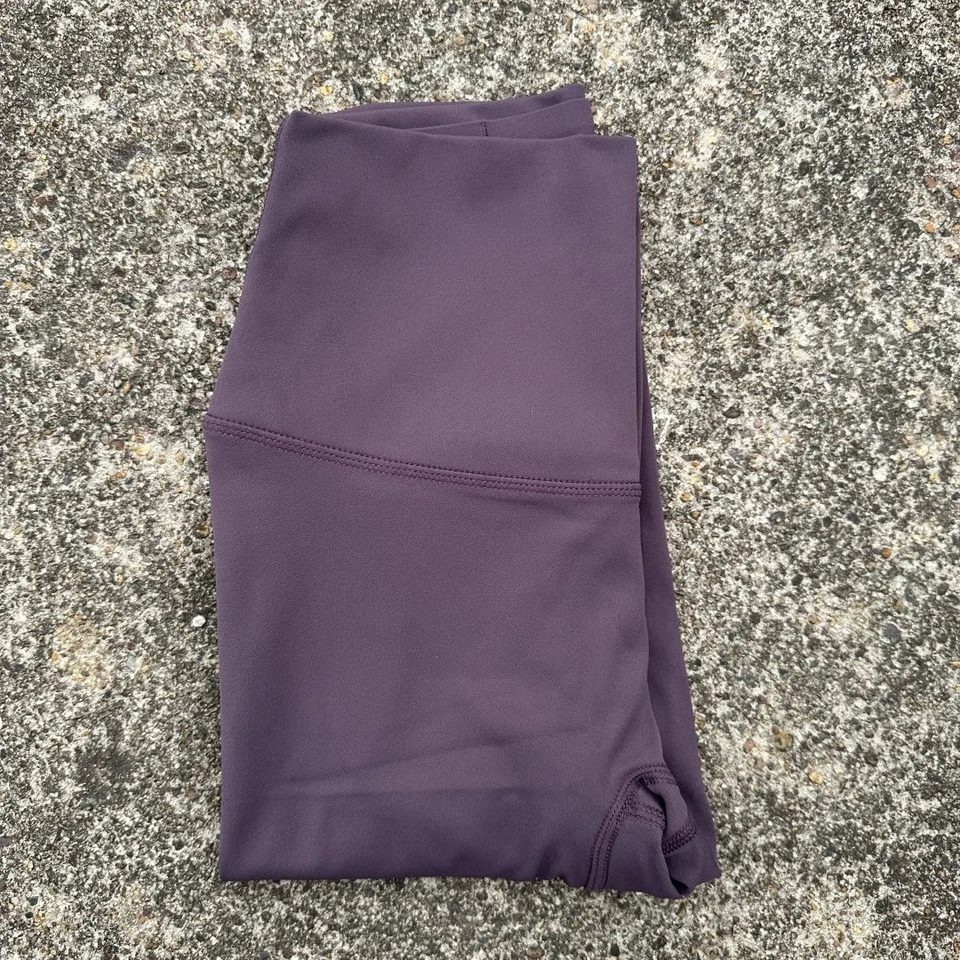 🧘 Solid Color High Waist Yoga Leggings – Buttery Soft Women’s Sport Pants