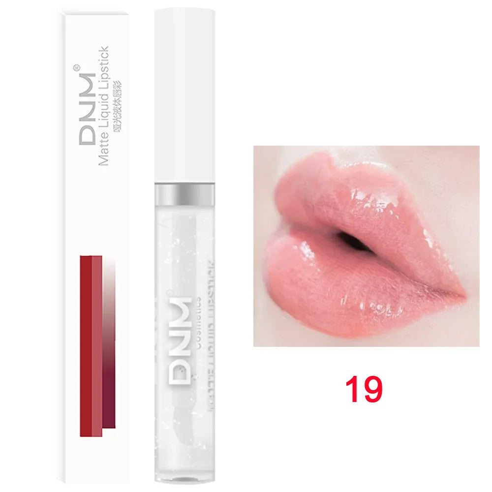 💄 18 Colors Matte Velvet Lip Glaze – Waterproof, Long-Lasting Lip Color