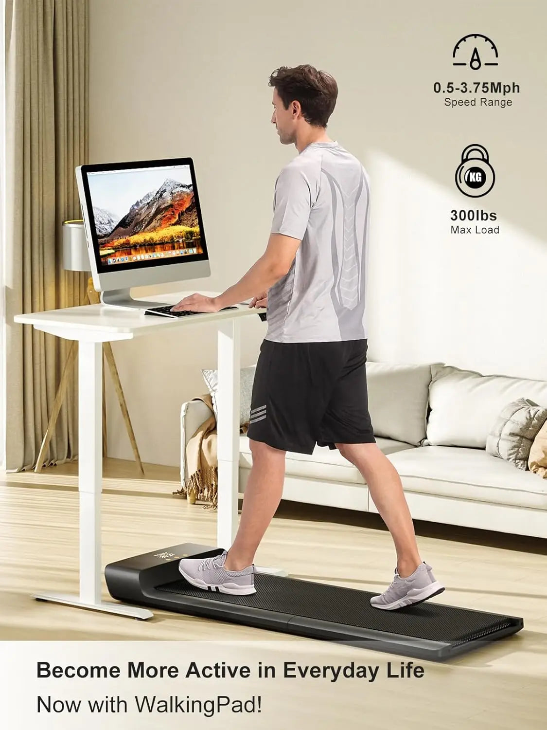 Smart Walk Slim Foldable Walking Pad