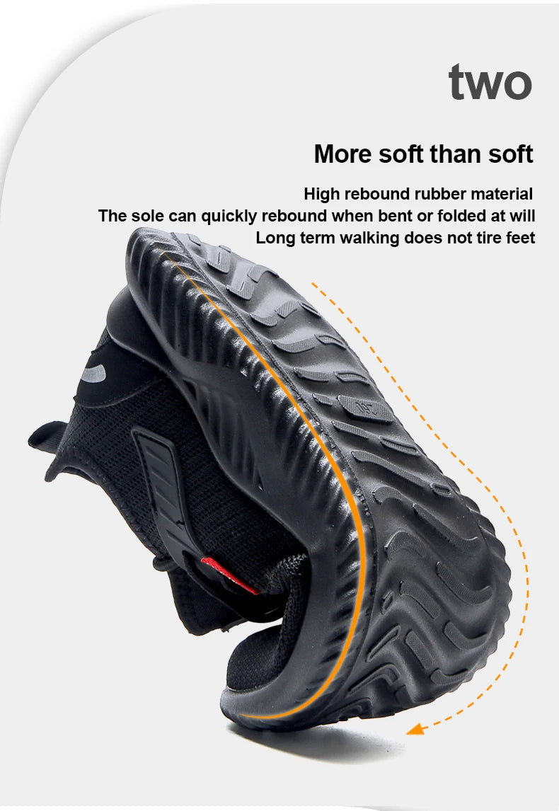 🛠️ Steel Toe Work Sneakers – Indestructible Safety & Style