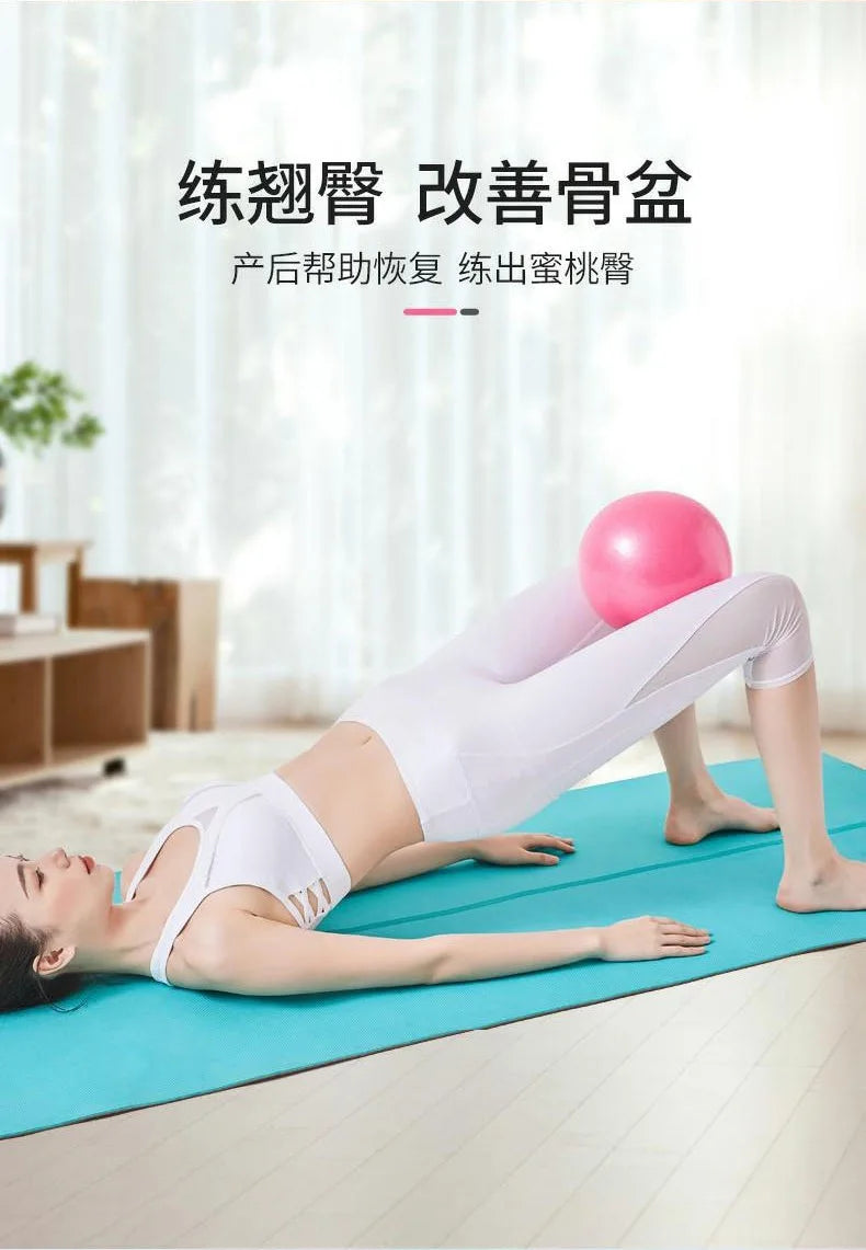 🧘‍♀️ Women’s Gym Yoga Fitness Mini Ball – 25cm Thickened Anti-Explosion Pilates Ball
