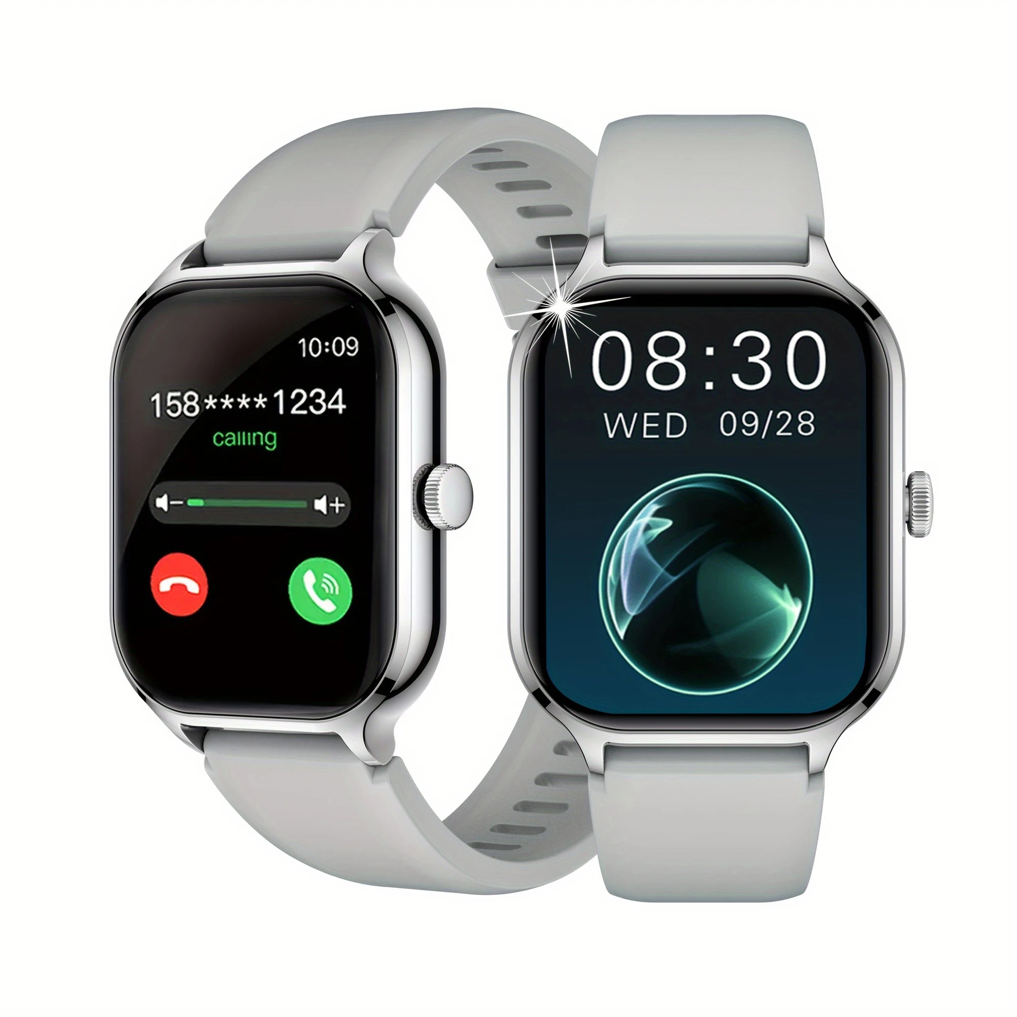 Wireless Calling Smartwatch with Multi-Sport & APP Reminders