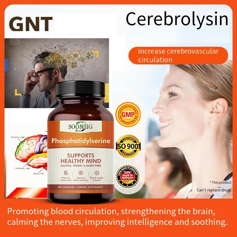 Phosphatidylserine 120 mg Brain Support Capsules